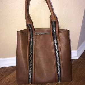 Authentic Leather Purse - Brown